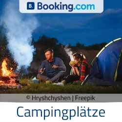 Stellplatz am Campingplatz Ungarn